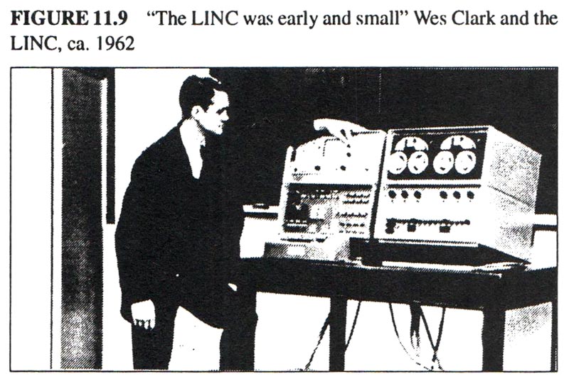 Wes Clark and the LINC, ca 1962